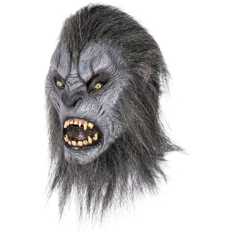 Gray Wolfman Mask