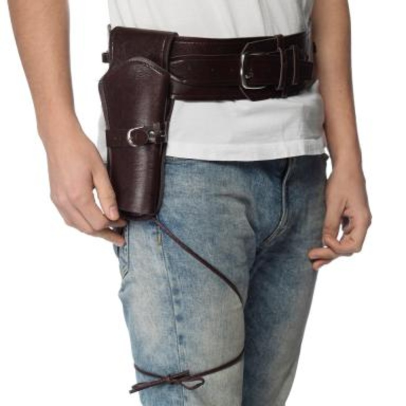 Heavy Guage Brown Western Holster