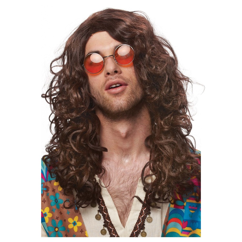 Hippie Rock Brown Wig