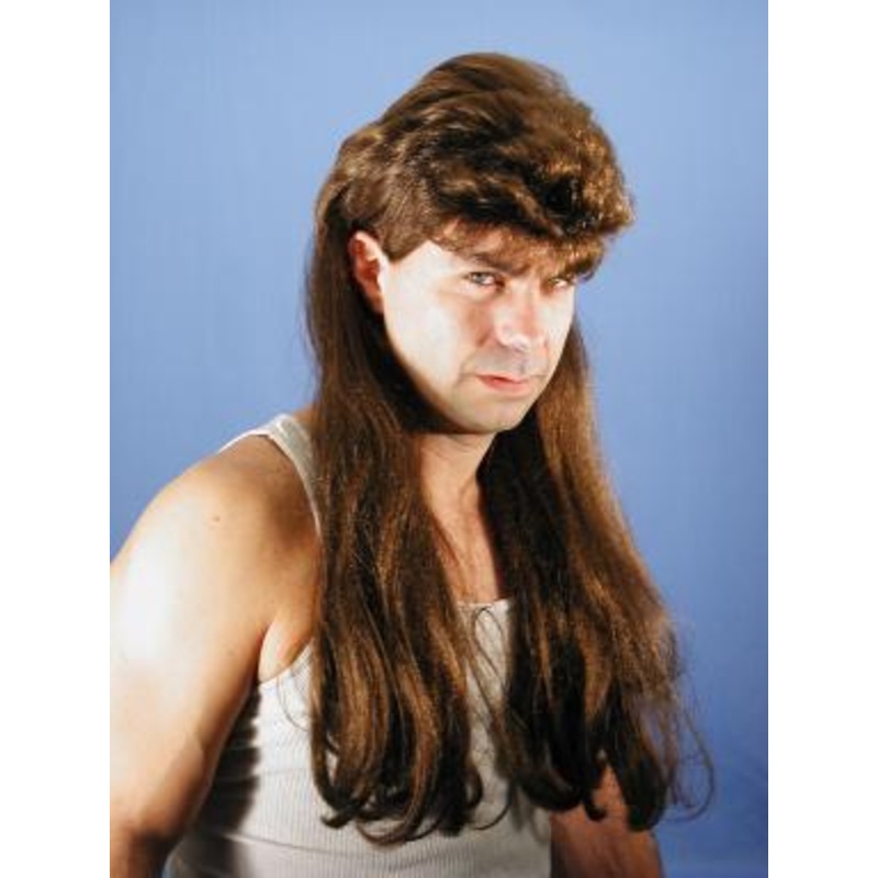 Mega Mullet Blonde Wig