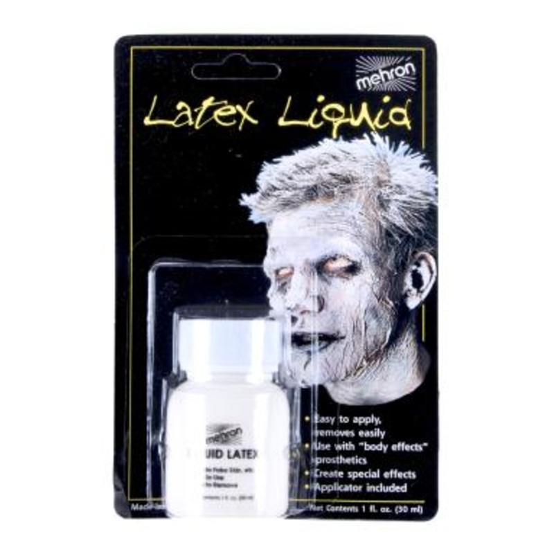 Mehron Clear Liquid Latex 1oz.