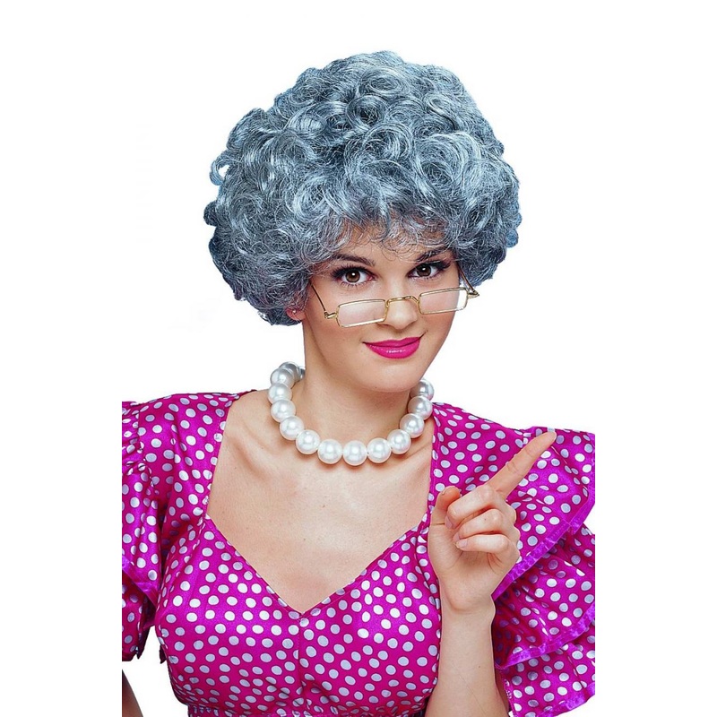 Mom Grey Wig