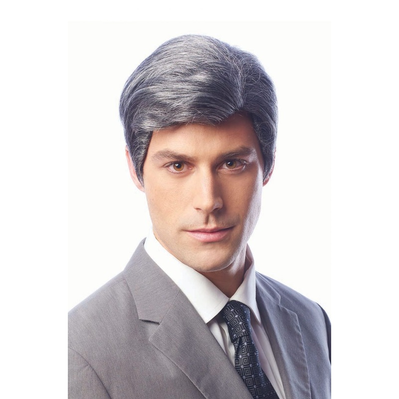 Real Man Wig Grey