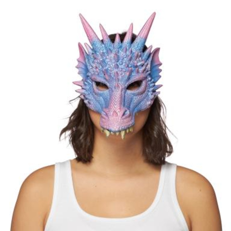 Supersoft Precious Pastel Dragon Mask