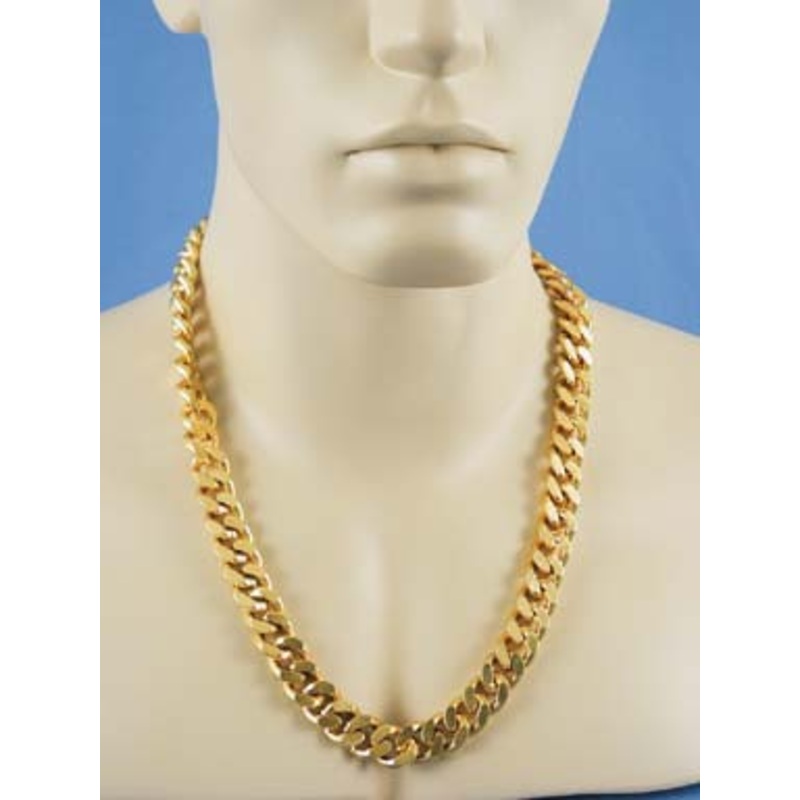 24 Heavy Gold Metal Chain Necklace