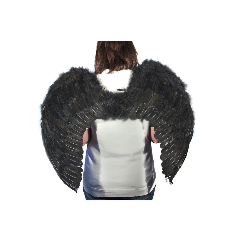31 Flexible Black Feather Wings