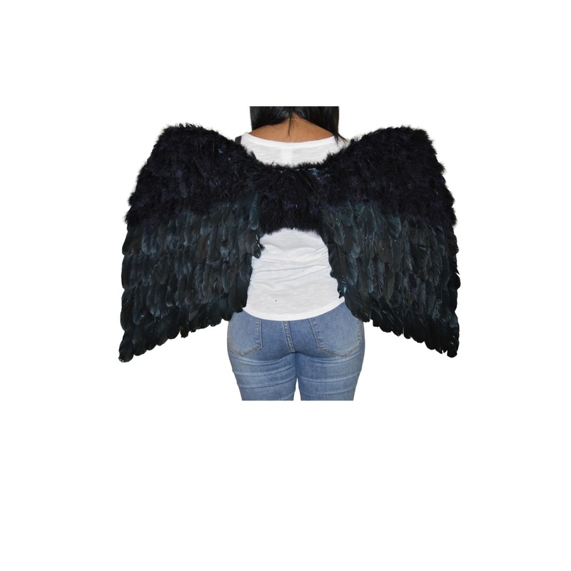 36 Black Flexible Wings