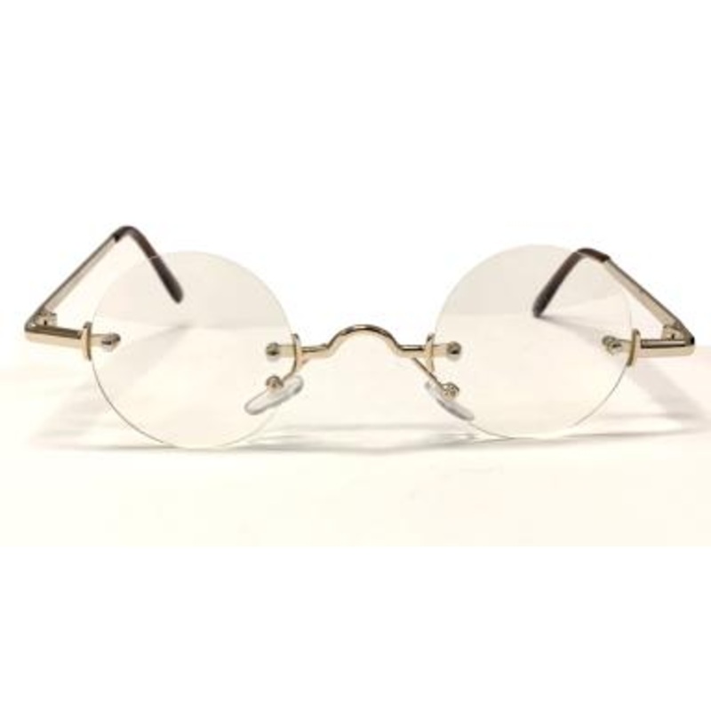 Deluxe Rimless Santa Glasses