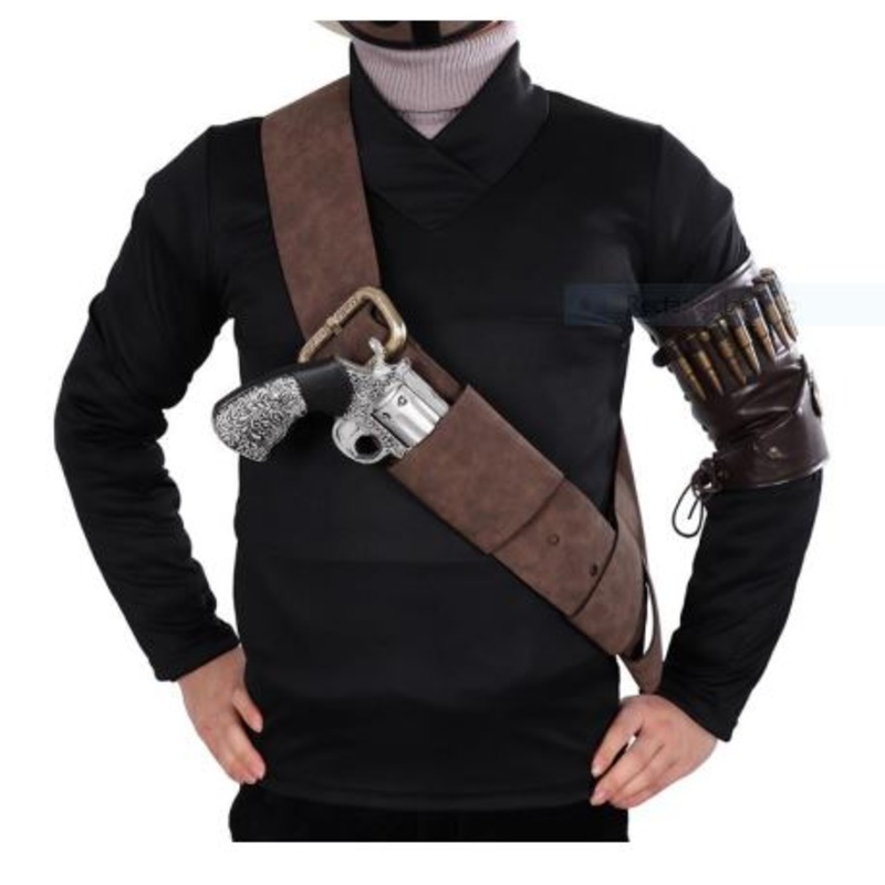 Leatherlike Baldric Sword and Gun Belt