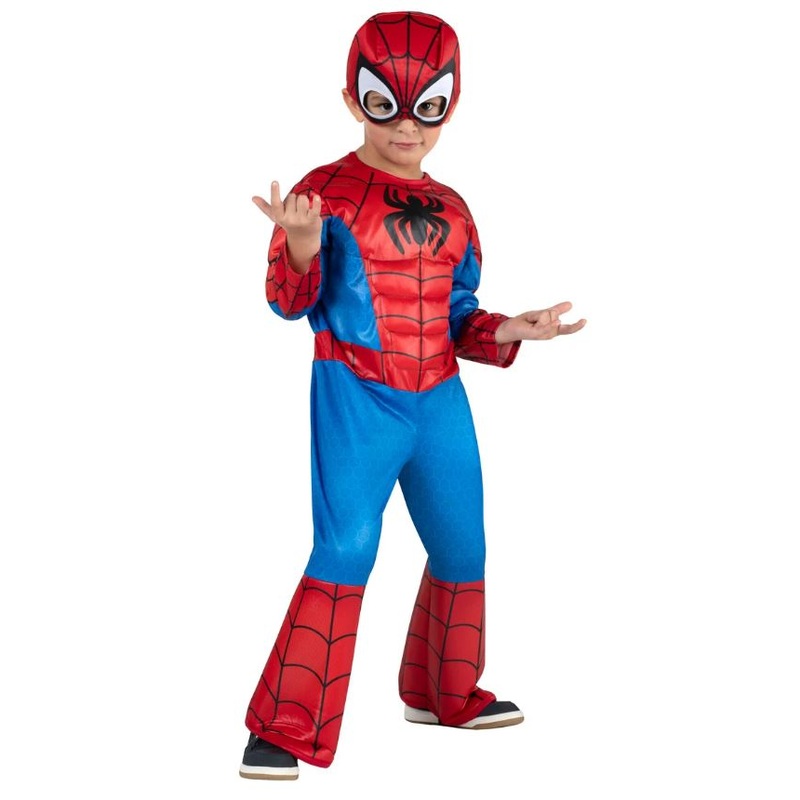 Spiderman Toddler Muscle Chest DLX 3-4T