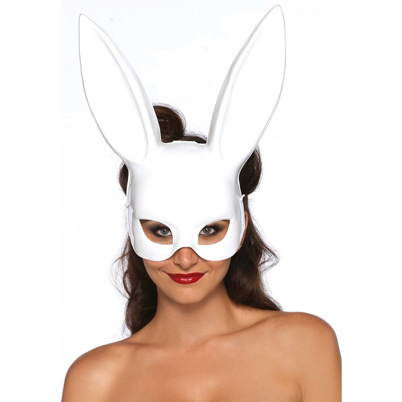 Masquerade Bunny Mask White