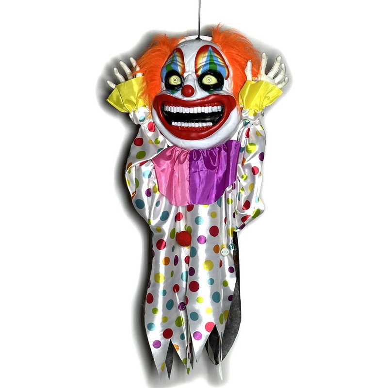 39 Hanging Shaking Big Mouth Clown