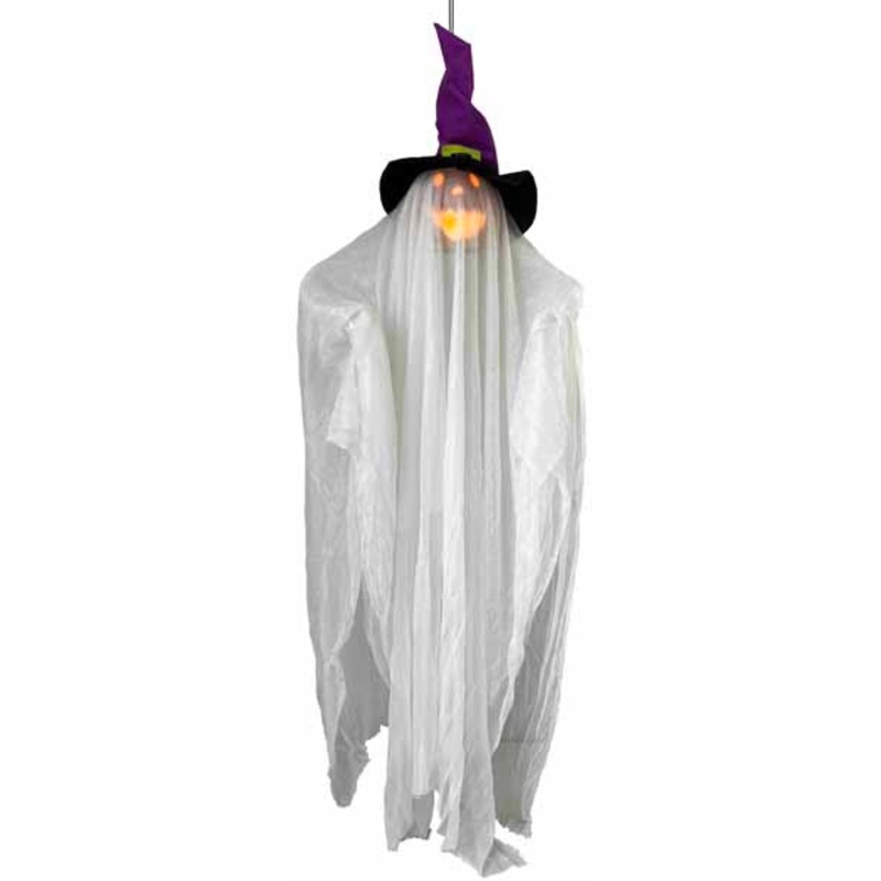 55 Hanging Talking Pumpkin Ghost