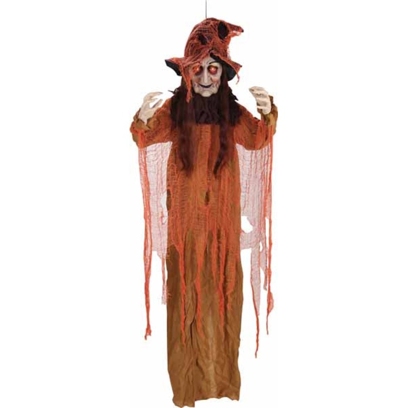 6FT Hanging Animated Witch