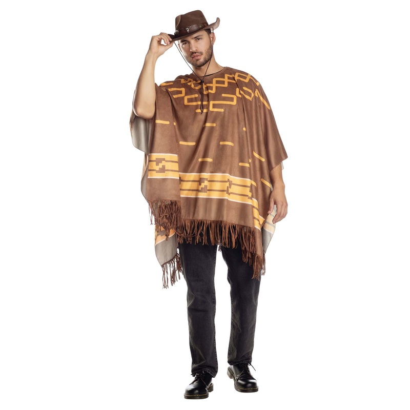 Unisex Western Poncho