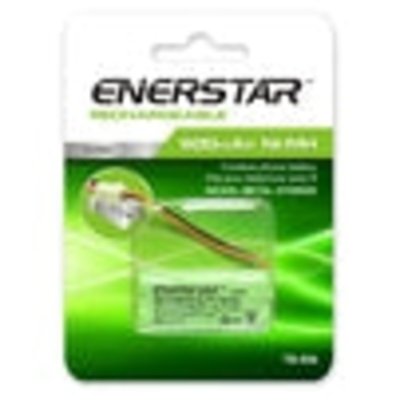 Enerstar 600mAh Rechargeable Cordless Phone Battery 2.4 Volts  Eco Fee $0.08SUS