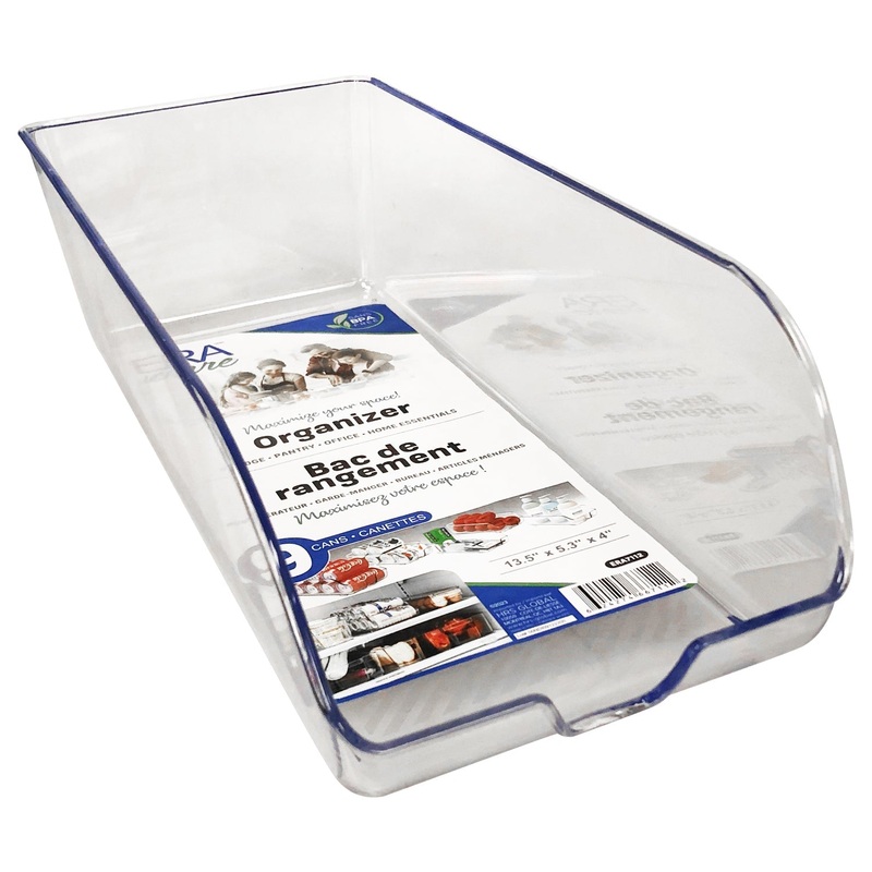 Eraware Clear Plastic Organizer 13.5×5.3x4in