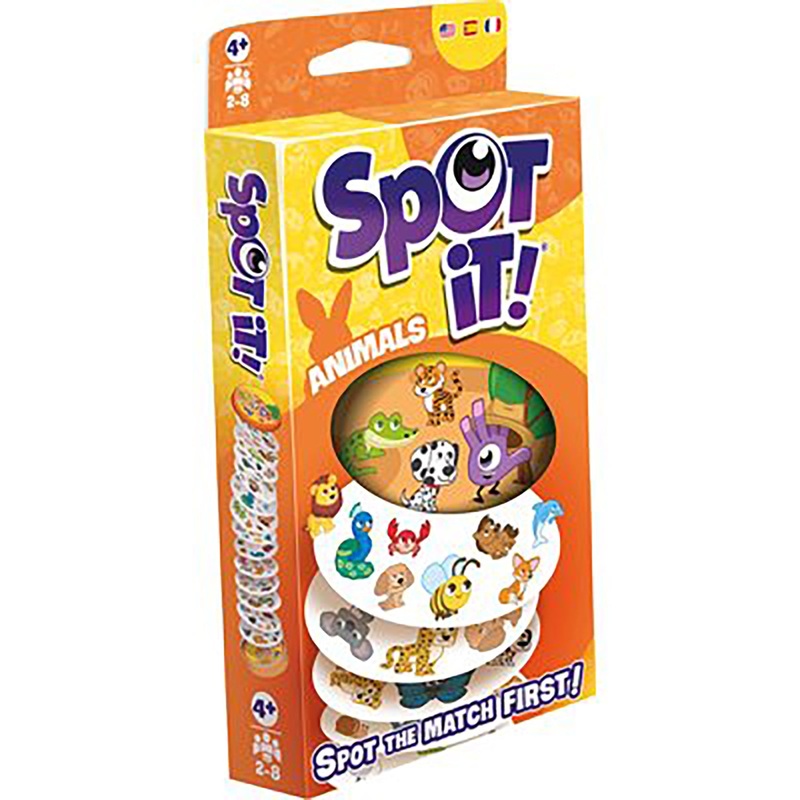 Spot It! Animals – Multilingual 4+