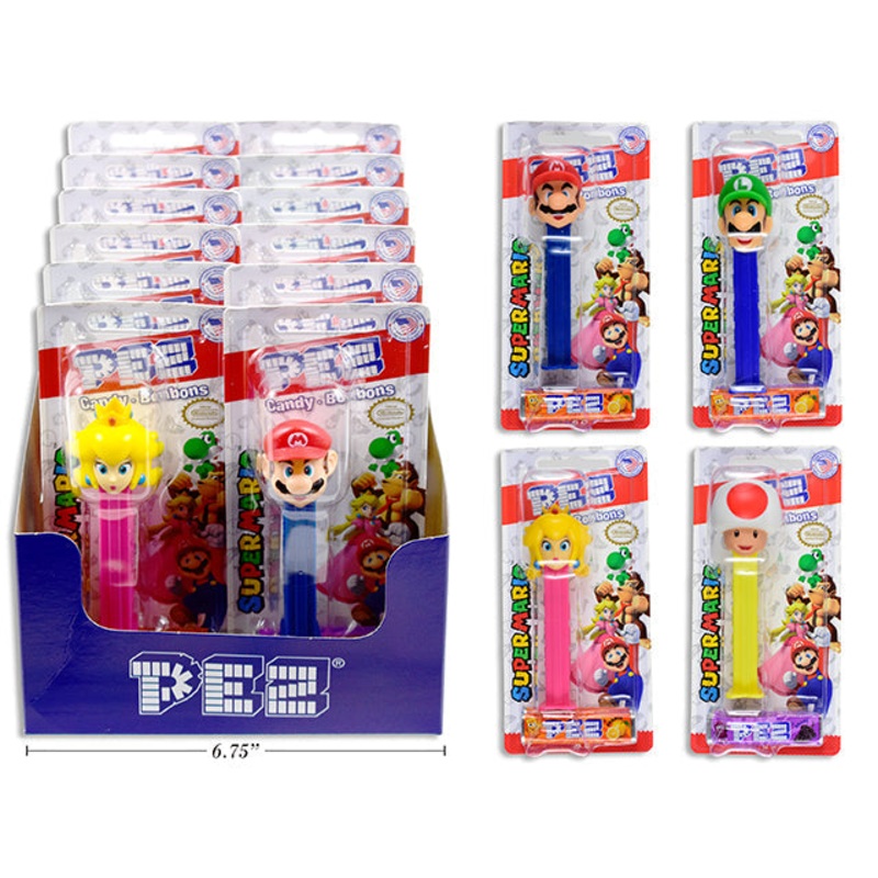 Super Mario Pez Candy 16g VRT