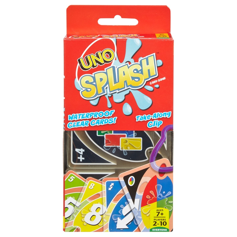 Uno Splash Card Game – Waterproof 7+