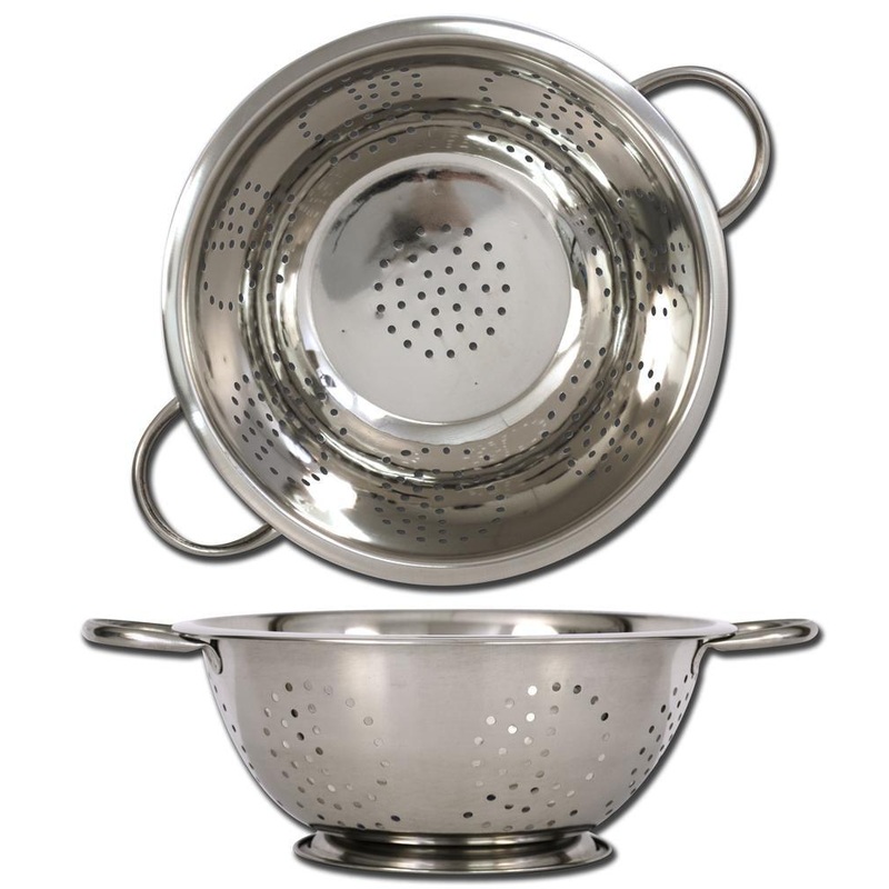 Colander Stainless Steel 11in