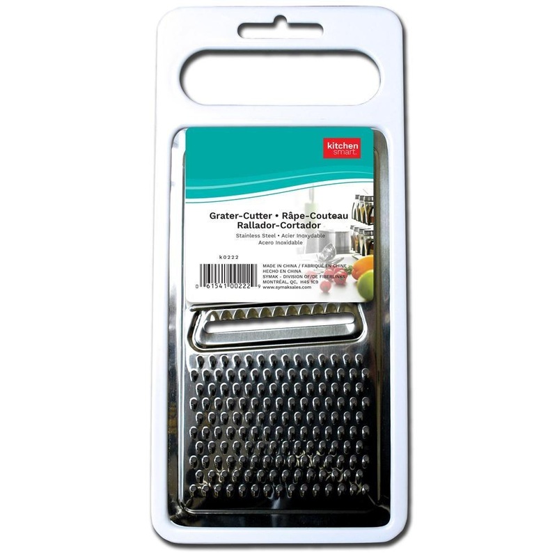 Grater-Cutter Stainless Steel and Plastic 10×4.4in
