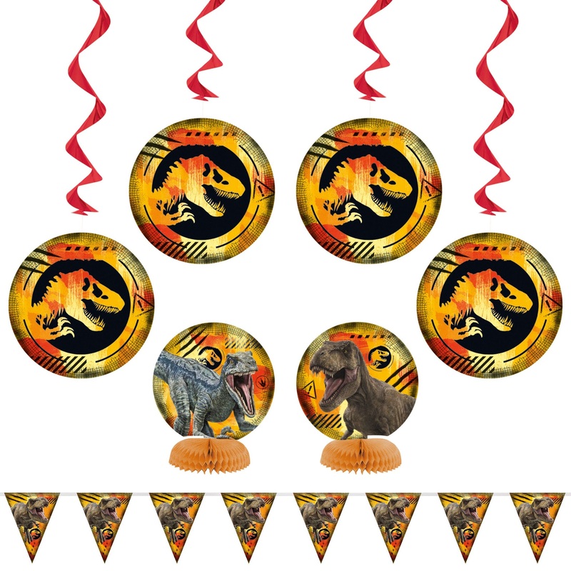 Jurassic World 7pcs Decoration Kit 96in Banner