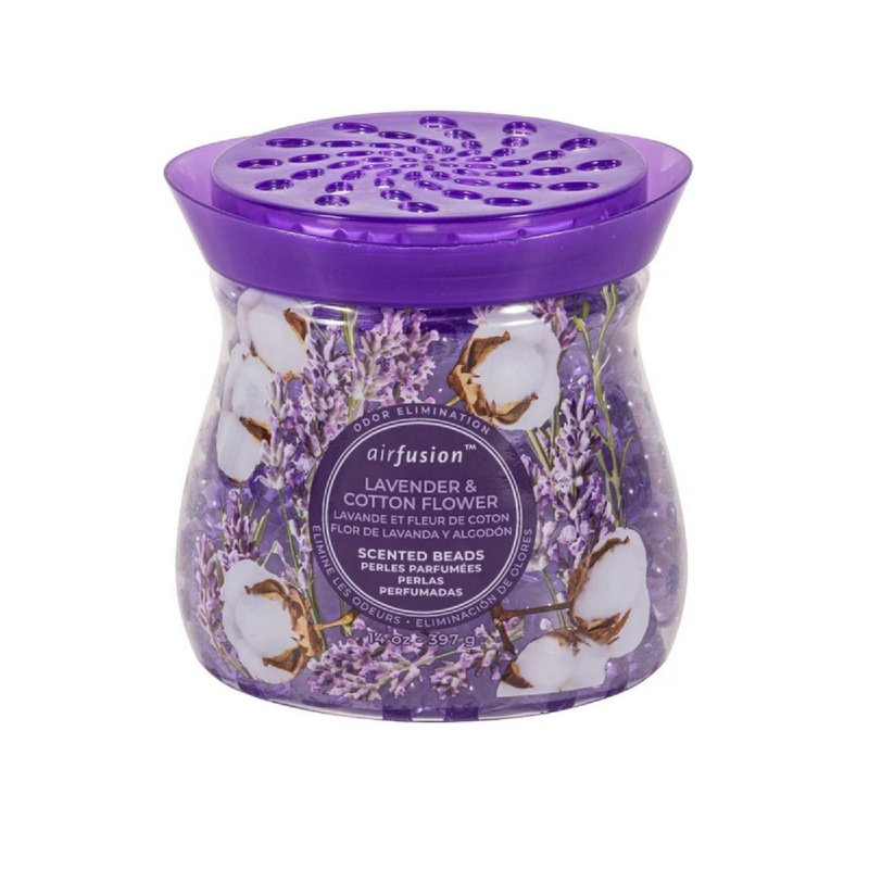 Air Fusion Crystal Beads – Lavender and Cotton Flower 14oz