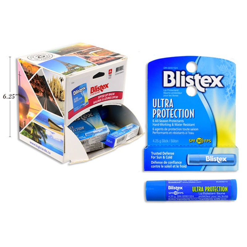 Blistex Lip Balm Ultra Protection SPF30 – Travel Size 4.25g