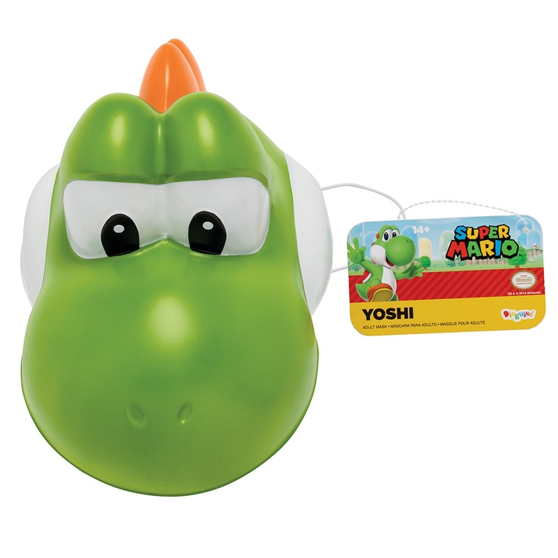 Halloween Yoshi Mask – One Size Adult