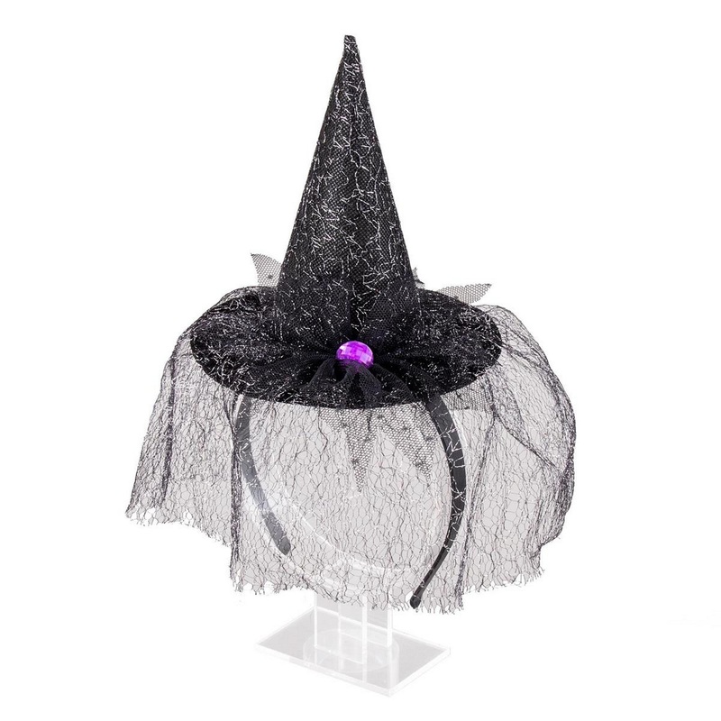 Party Gear Halloween Witch Hat Headband