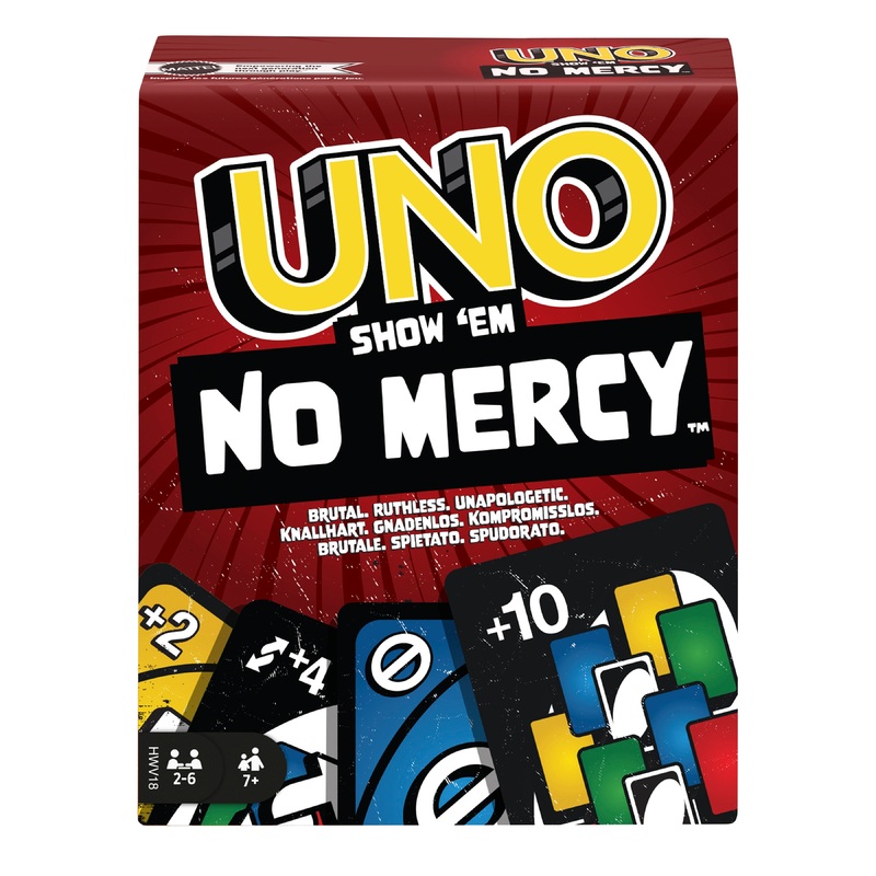 Uno No Mercy Card Game 7+