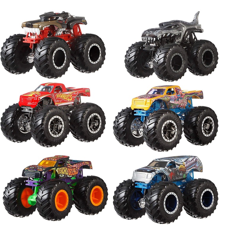 Hot Wheels – Monster Truck 1:64  3.75×2.5×2.5in  Age 3+