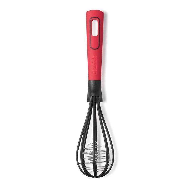Starfrit Black and Red Nylon Whisk 12in