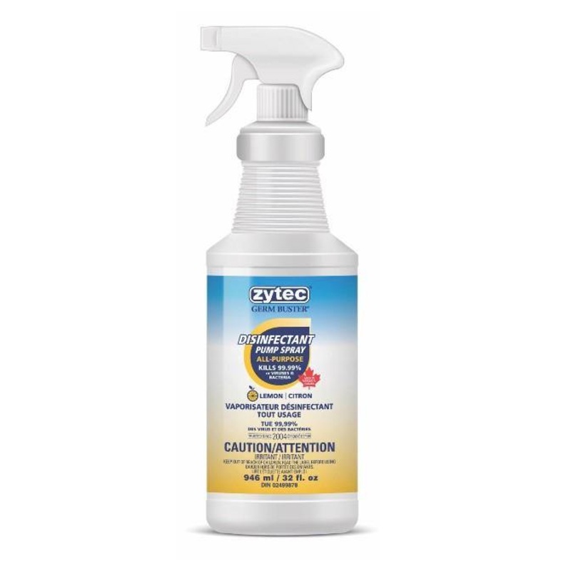 Zytec 946ml Germ Buster All-Purpose Pump Sanitizer Spray
