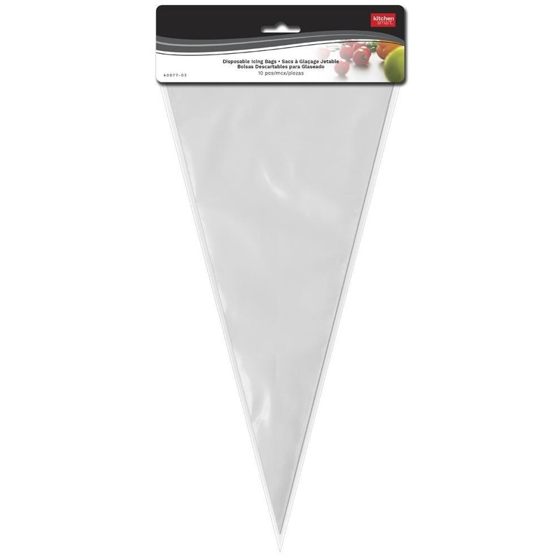 10 Disposable Icing Bags 12in
