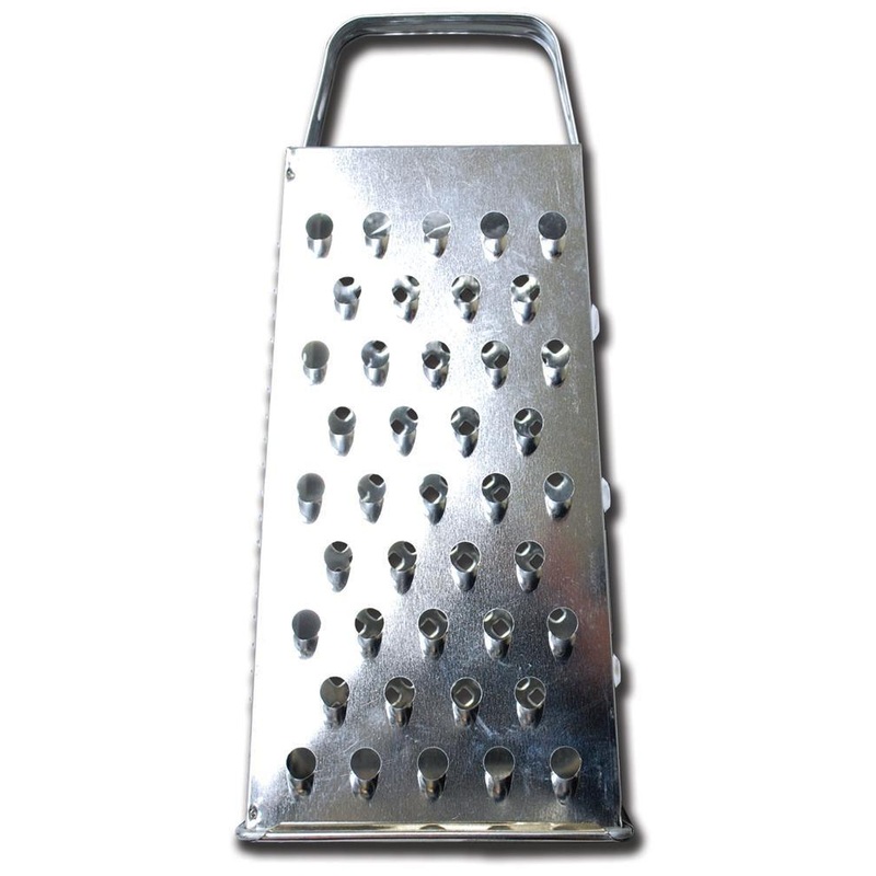 4-way Stainless Steel Grater  8in
