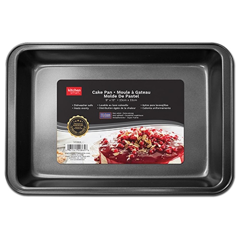 Cake Pan Non Stick Carbon Steel 14.5x10x1.7in