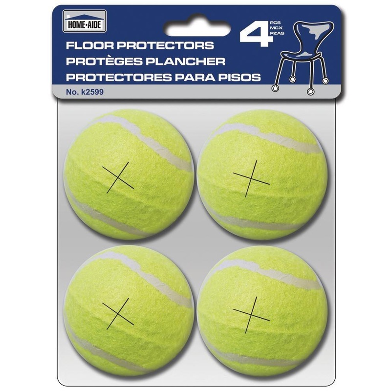Homeaide 4 Tennis Ball Floor Protectors