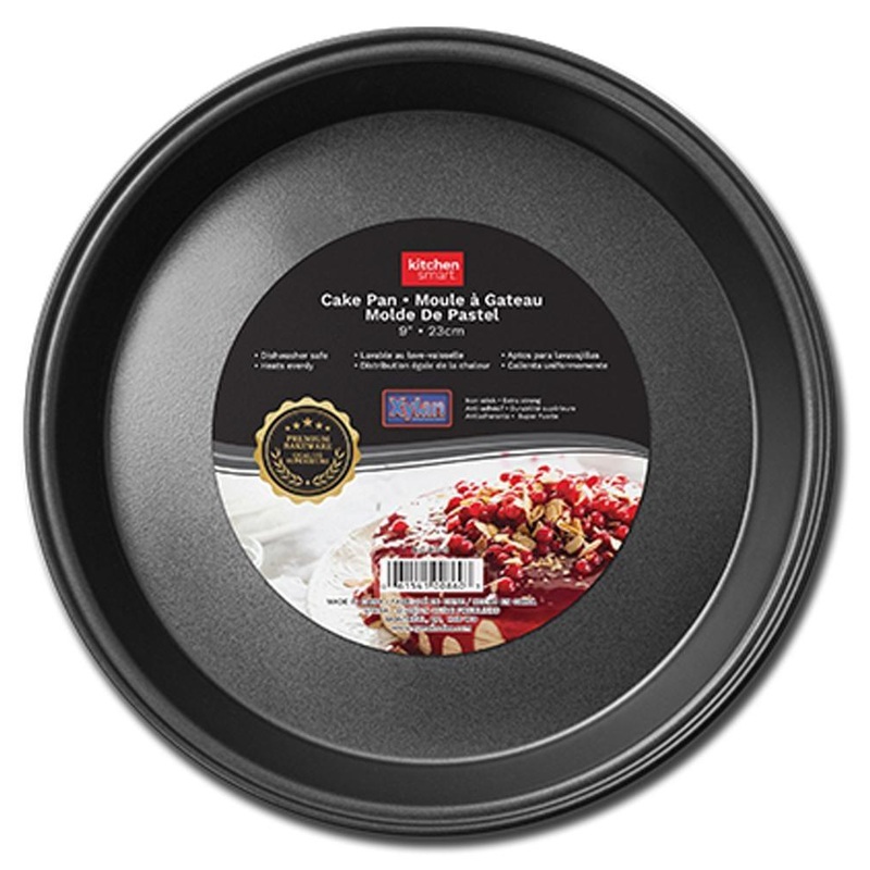 Round Cake Pan Non Stick Carbon Steel 9.6×1.5in