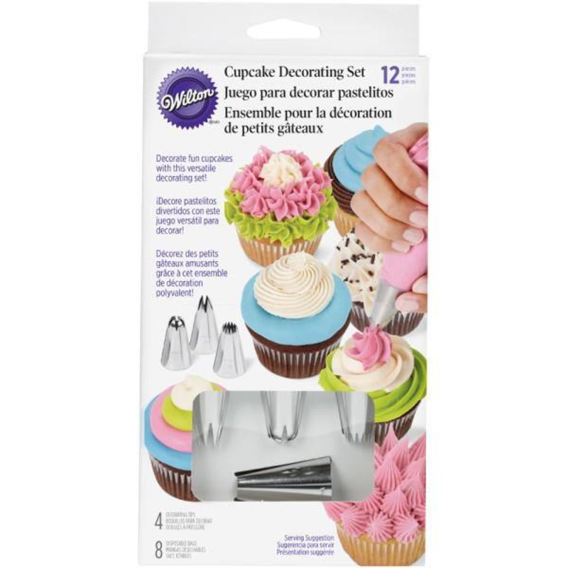 Wilton 12pcs Cupcake Decorating Set