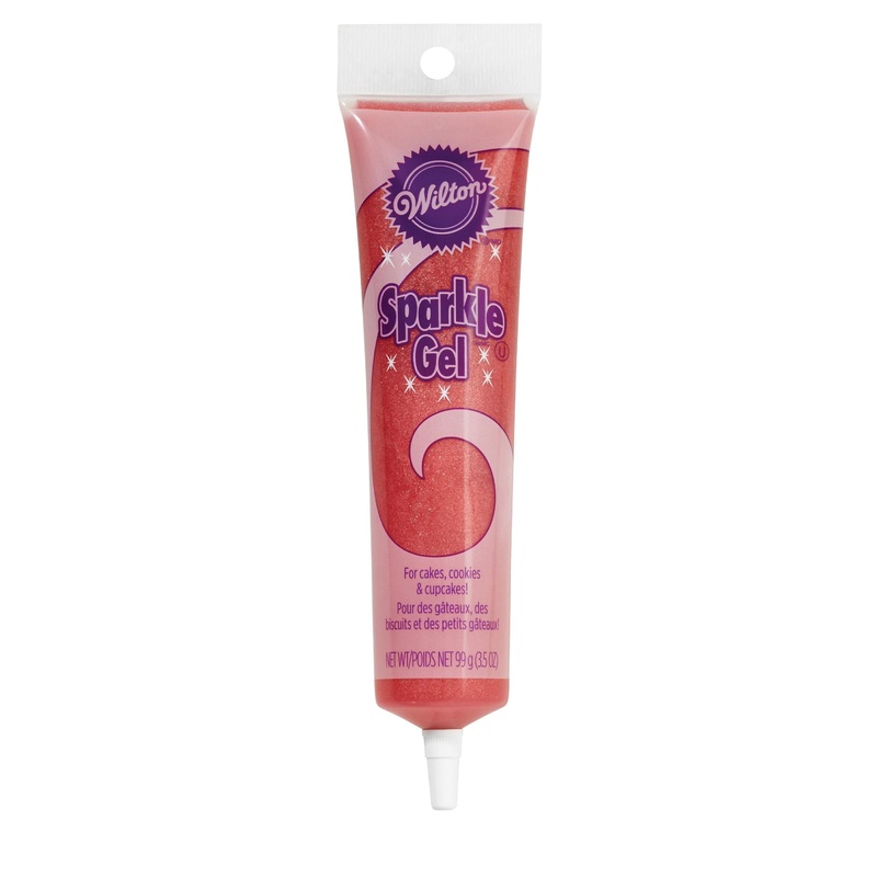 Wilton Pink Sparkle Gel Icing 3.5oz (99g)