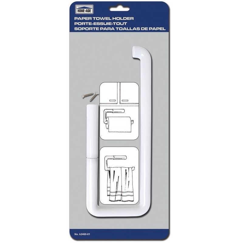 Wix Paper Towel Holder White Plastic 12.75x5in