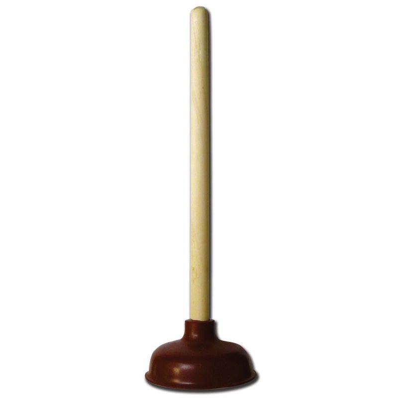 Wix Toilet Plunger Plastic Handle 16.75×4.25in