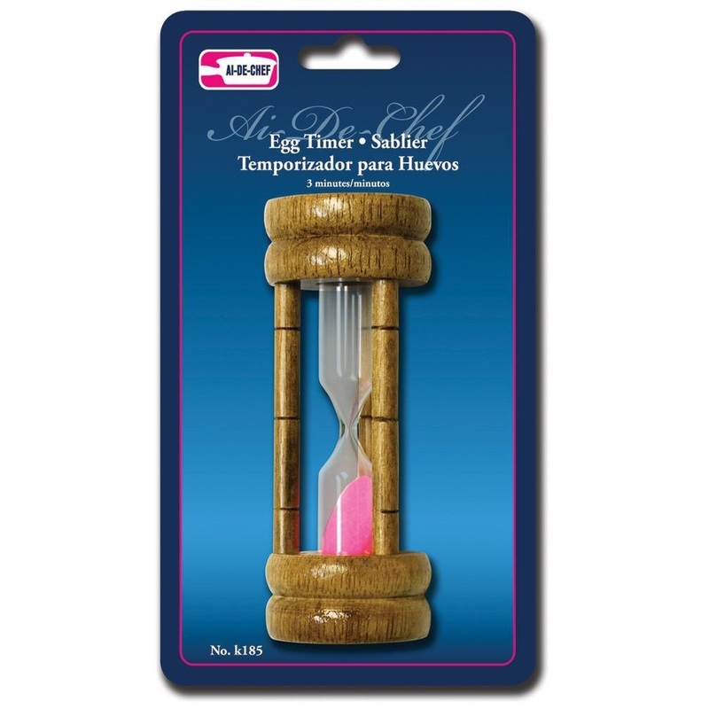 Wooden Egg Timer  3 Minutes