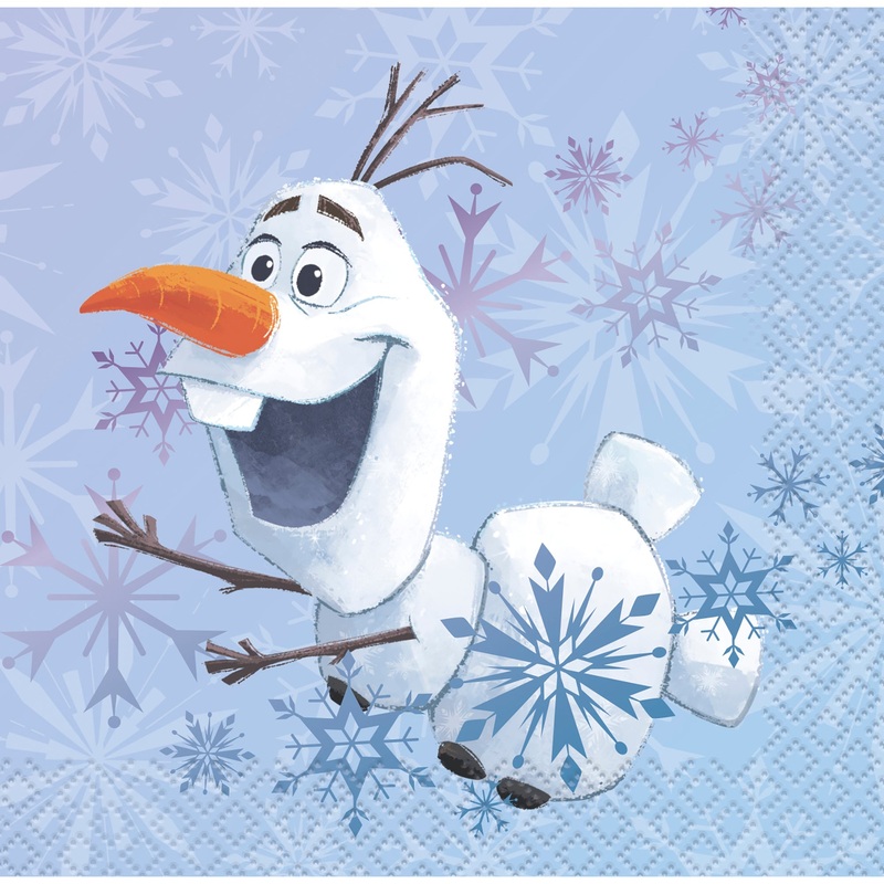 Frozen 2 16 Beverage Napkins 9.75×9.75in
