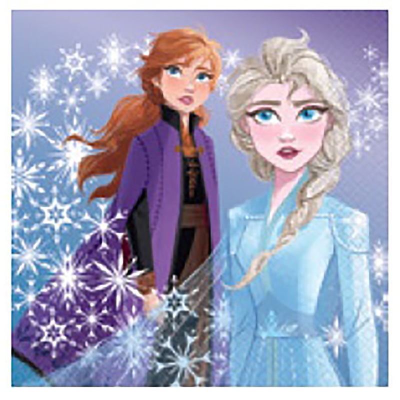 Frozen 2 16 Luncheon Napkins 12.75×12.75in