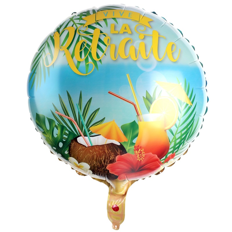 Vive La Retraite Foil Balloon 18in
