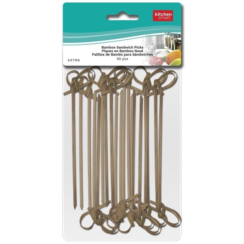 50 Bamboo Sandwich Picks 5in
