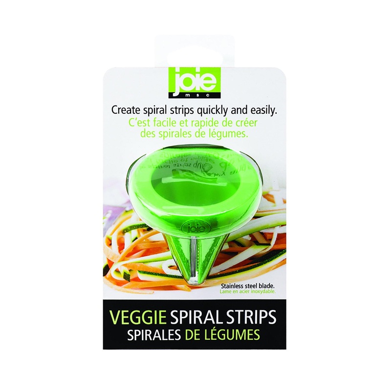 Joie Veggie Spiral Strip Maker Stainless Steel Blade 3×2.5in